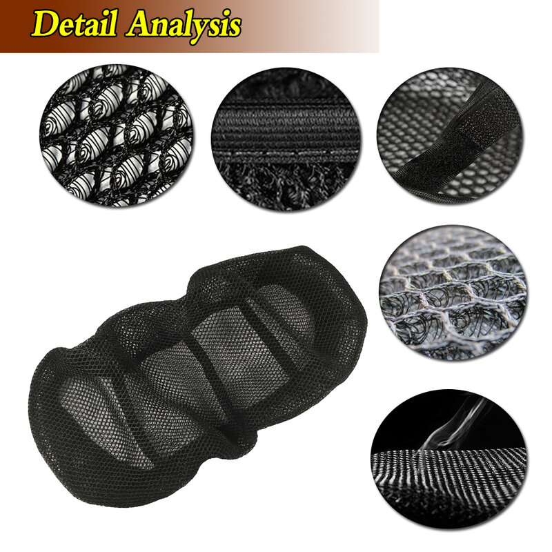 Rear Seat Cowl Cover 3D Mesh Net Waterproof Sunproof Protector F800 F700 F650 GS Motor Accessories For BMW F800GS F700GS F650GS