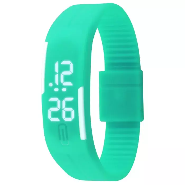 Reloj Digital deportivo para niños y mujeres, pulsera con correa De silicona, pantalla LED