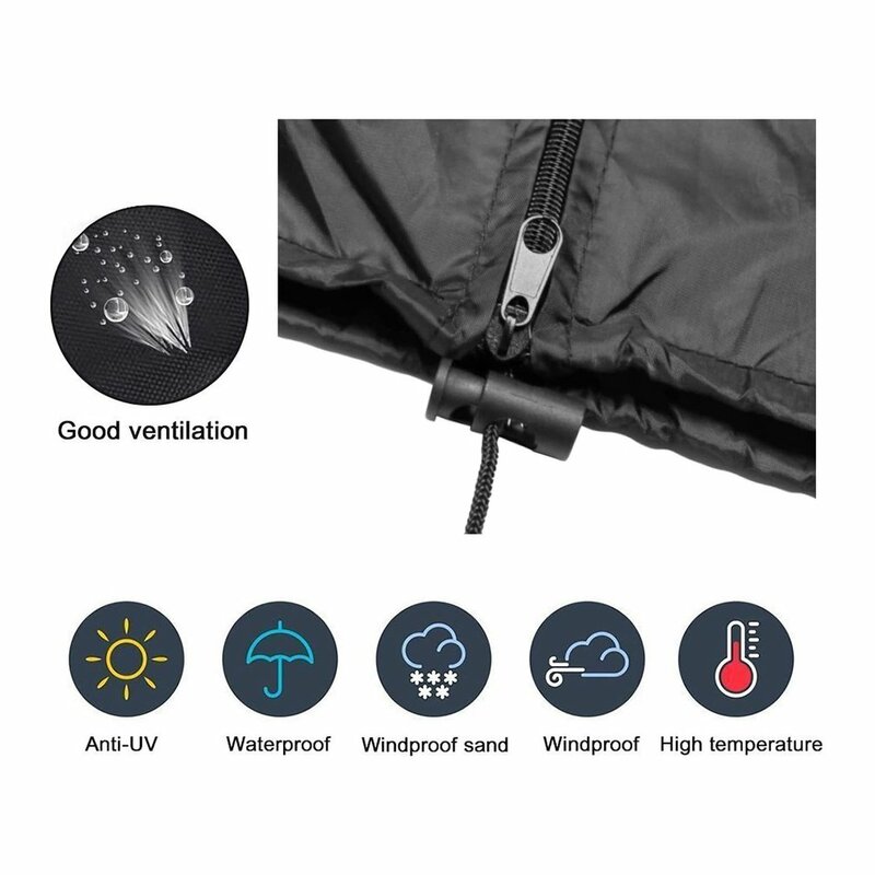 New Waterproof 210D Oxford Cloth Outdoor Sunshade Umbrella Cover Shield Garden Patio Cantilever Parasol Rain Cover Accessories