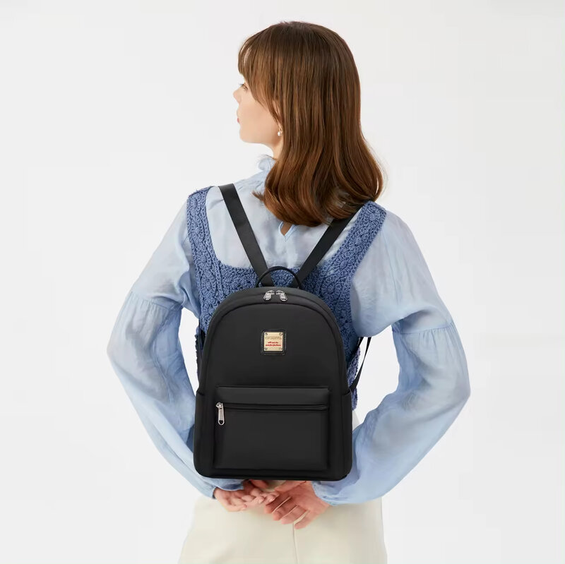 2168 Black Women's Leisure Fashion Backpacks, Lightweight Mini Backpack