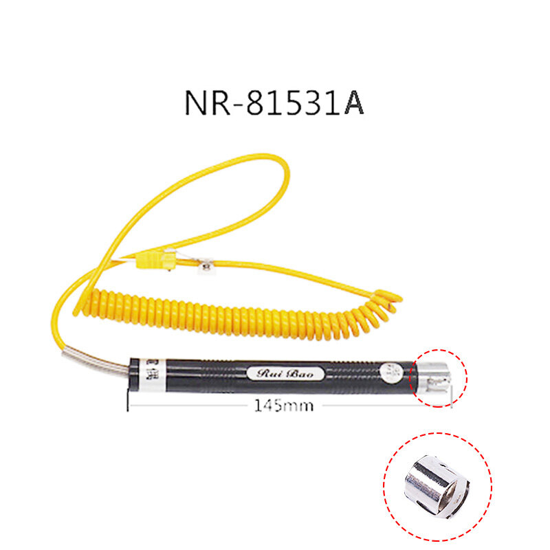 Sensor suhu genggam termokopel permukaan tipe K-50 ~ 500 °C NR-81530 NR-81539 NR-81531 NR-81532 Sensor NR-81535B
