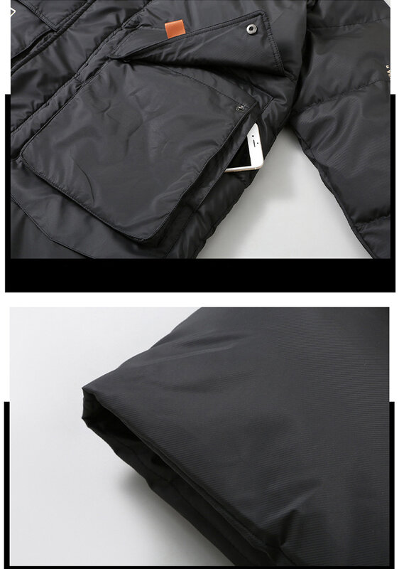 เสื้อปาร์เกอะมีฮู้ดไซส์ใหญ่สำหรับผู้ชายเสื้อโค้ทแจ็คเก็ตฤดูหนาวผู้ชาย11XL ฤดูหนาว10XL