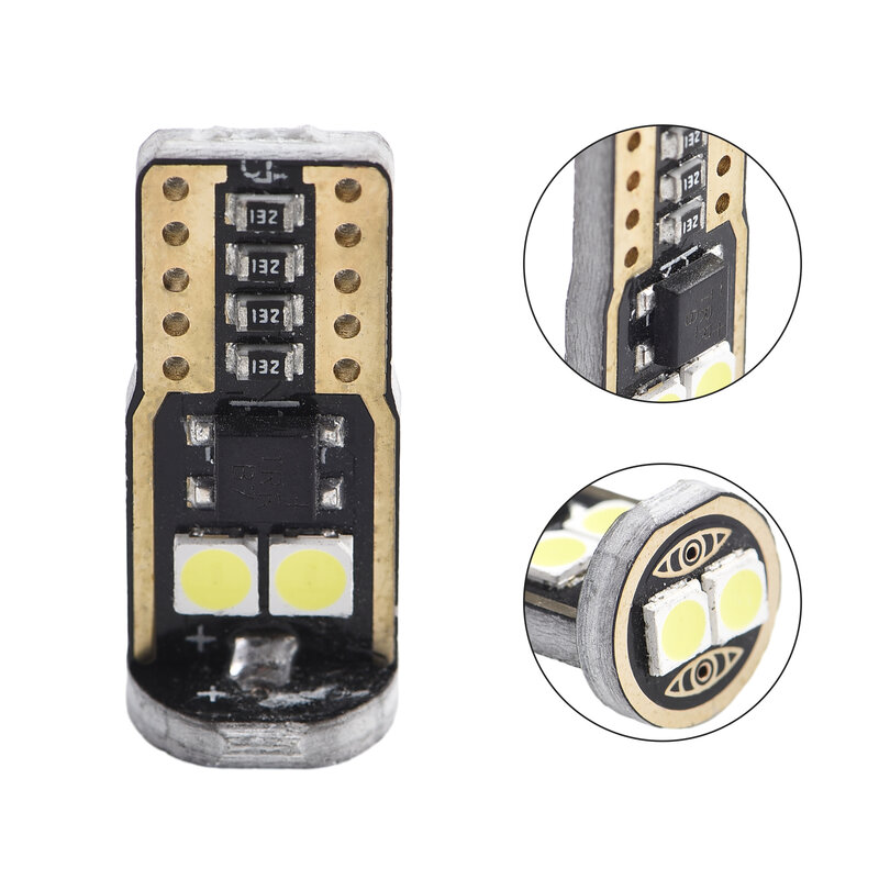 Brand New Durable Hjgh Quality Useful Practical T10 Width Light 3030-6SMD Vehicle Reading Light T10 3030-6SMD 0.11A