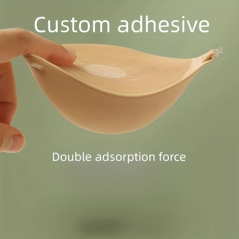 Strapless Push-Up Nipple Covers - Reusable & Self-Adhesive for Seamless Wear, Perfect for Every Outfit & Occasion