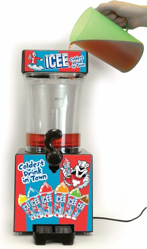 Genuine ICEE Brand Counter-Top size ICEE Slushie Maker-gira i tuoi ingredienti Pre-refrigerati con il tuo ghiaccio in ICEE Slushies!