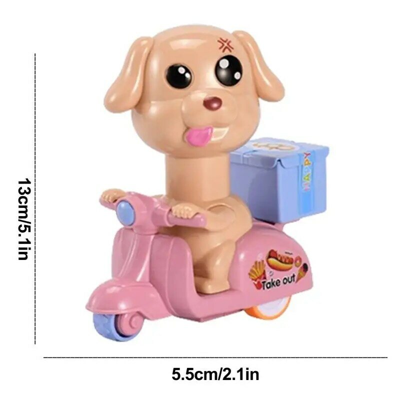 Press And Go Car Toys Pull Back Car Toy Dog Car Toy Go Friction Car Toy Inertia Toy Car Cute Vehicle Toy regalo di compleanno giocattoli per