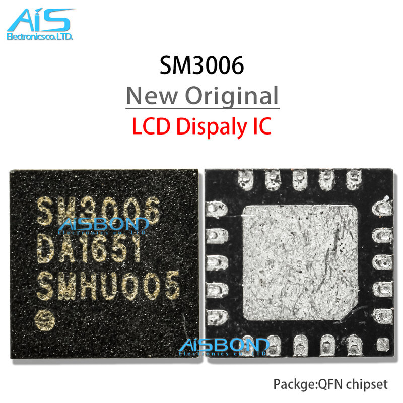 2-10ピース/ロット新SM3006 lcdディスプレイic sm 3006 lcd電源icチップQFN-20