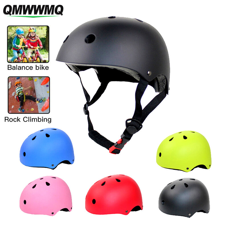 Capacete de bicicleta ajustável para menino e menina, 1 parte, capacete protetor esportivo, melhor para patinação, skate, bmx, ciclismo, juventude
