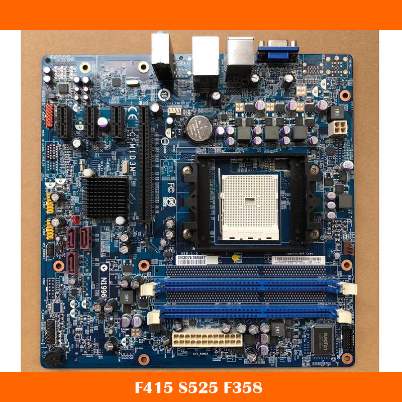 Carte mère haute qualité pour ordinateur de bureau Lenovo, entièrement testée, F415, S525, F358, CFM1D3M, FM1