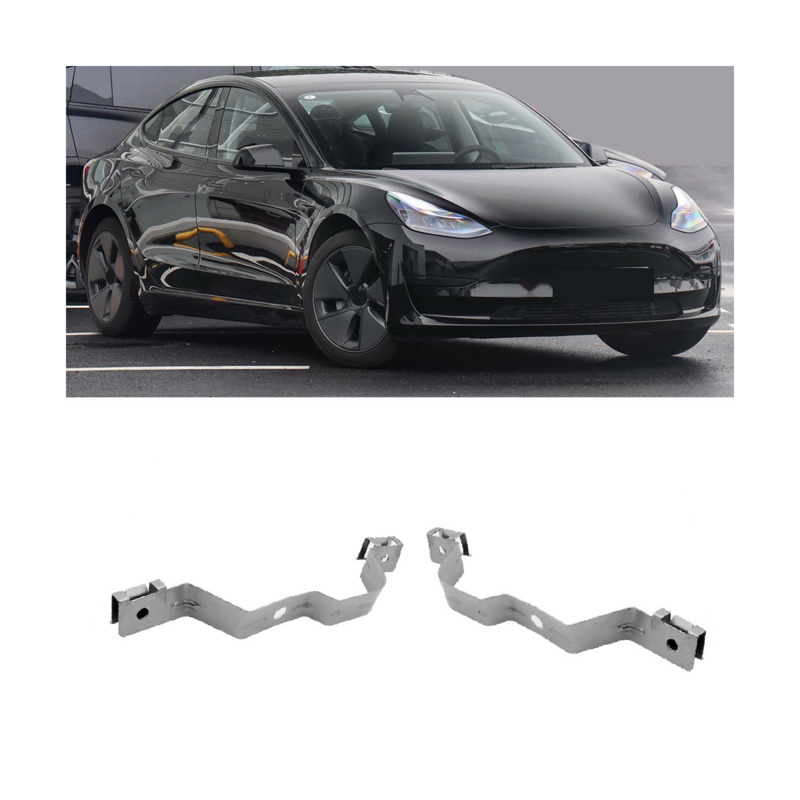 Soporte de parachoques delantero izquierdo y derecho para coche, conexión de guardabarros para Tesla Model 3, 2017-2022, 1104541-00-B