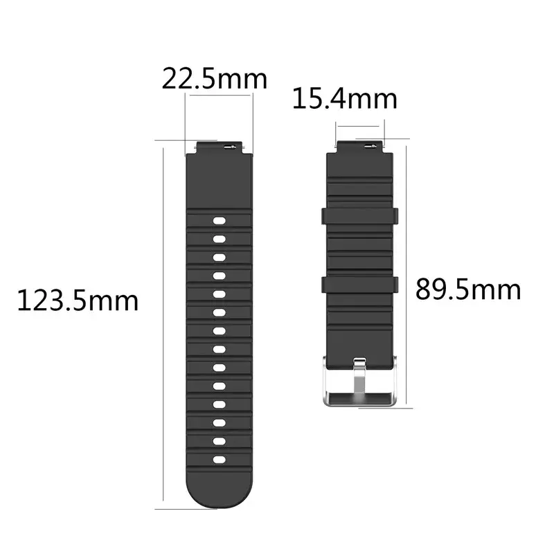 Bracelete macio do silicone para amazfit 2 a1807, bracelete da substituição para o relógio inteligente amazfit nexo global