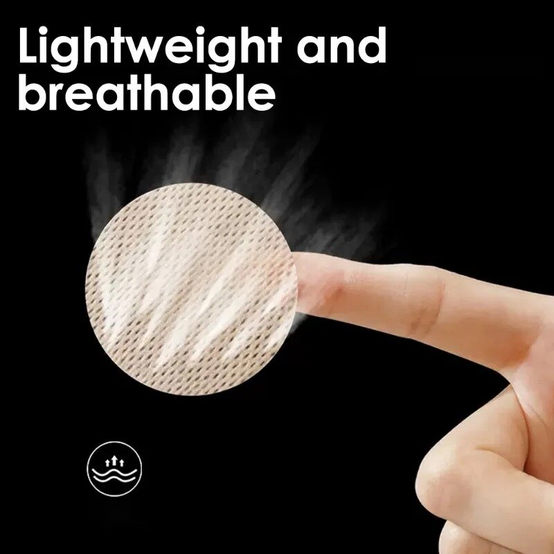 Adesivo de mamilo descartável invisível para homens, capa de segurança ultrafino, adesivo macio respirável, diário confortável