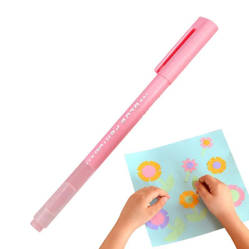 Клей-ручки для скрапбукинга, быстросохнущая бумажная ручка-клей для рукоделия, клей-карандаши с точным клеем и сильным клеем