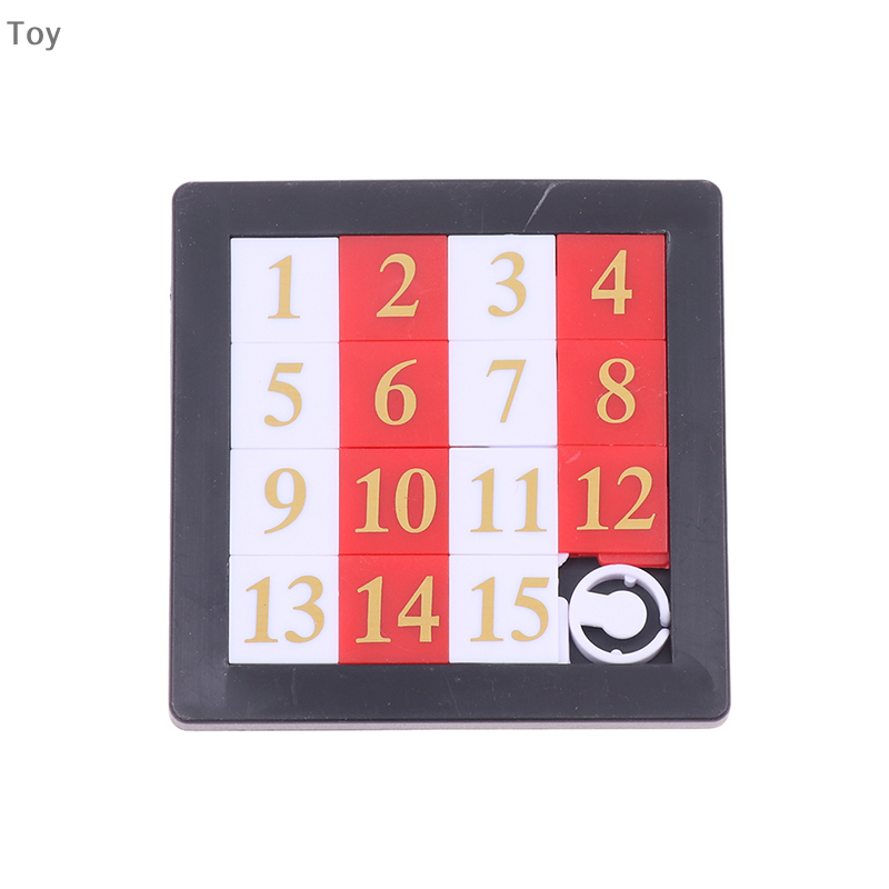 1-15 nomor permainan teka-teki otak Puzzle geser latihan otak mainan edukasi mengembangkan untuk anak-anak mainan Logics Game dewasa
