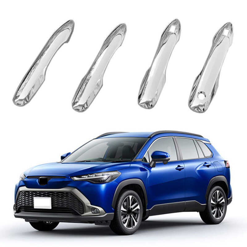 Cubierta de manija de puerta de coche, Protector lateral para Toyota Corolla Cross 2020, 2021, 2022