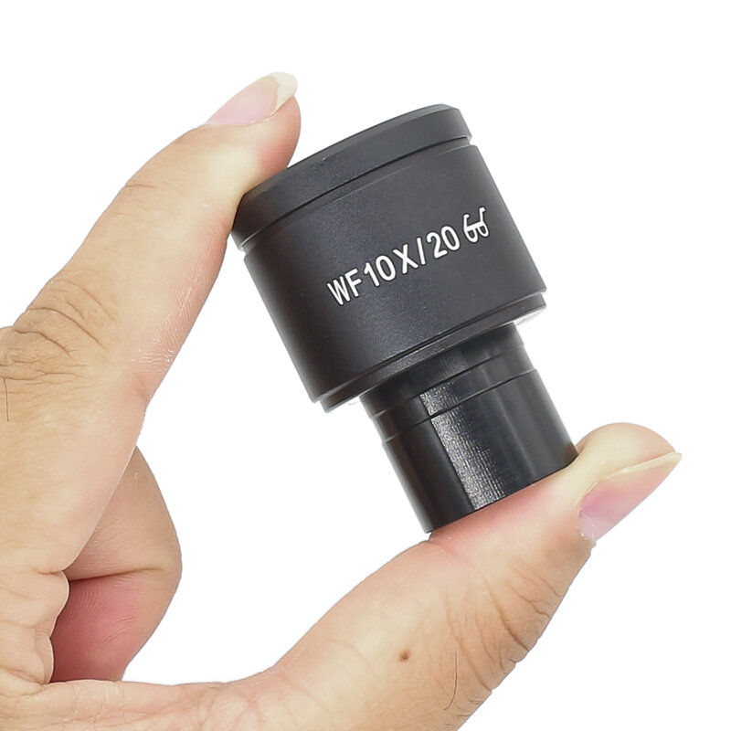 WF10X wysokiej jakości okular mikroskopu, pole widzenia 20mm, montaż okularu 23.2mm, mikroskop biologiczny ze skalą siatkową