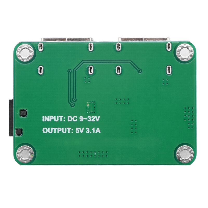 DC9V 12V 24V bis 5 V3A DC-DC Spannungs reduzierung modul Dual-USB-Ausgang Lade modul Handy Auto Lade karte