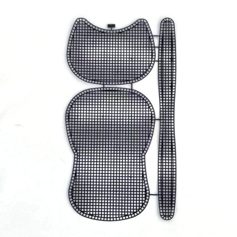 1pcs Plastic Underarm Bag Mesh Knitting Lining Weaving Plastic Mesh Sheet Accessories Velvet DIY Trim Tools