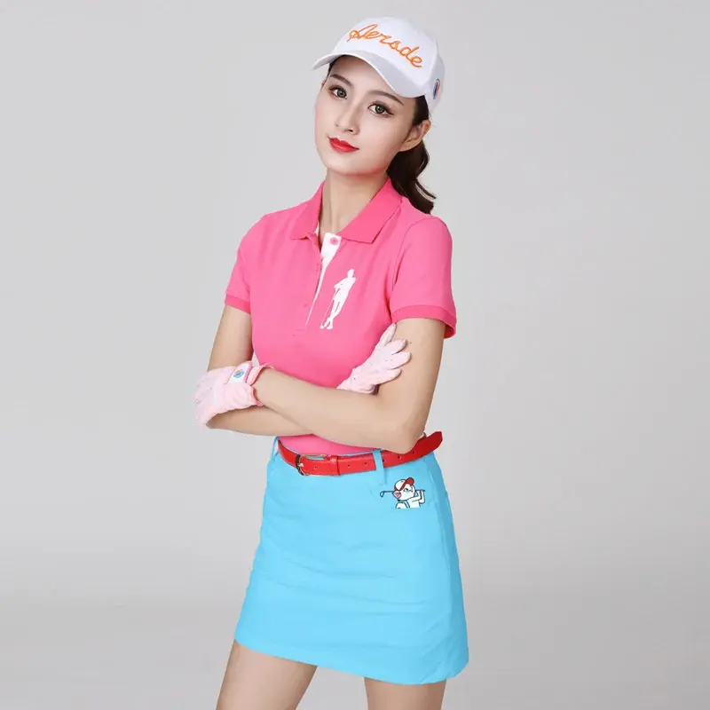 Falda de golf para mujer, pantalón corto, evita que se seque, ligera, novedad de verano