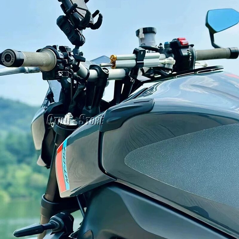 2021 motorrad seite aufkleber anti-reibungs kraftstoff tank pad zubehör schwarz für yamaha mt09 mt09 MT-09 mt 09
