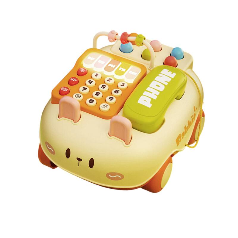 Baby Telephone Toy Telephone Pretend Phone for Kids Toddler Holiday Gift