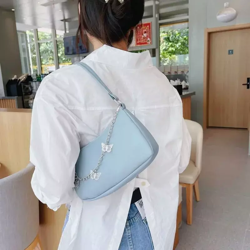 Moda Pu pochette in pelle borse designer donna borsa catena farfalla borsa a tracolla borsa da donna borse di lusso borse da donna