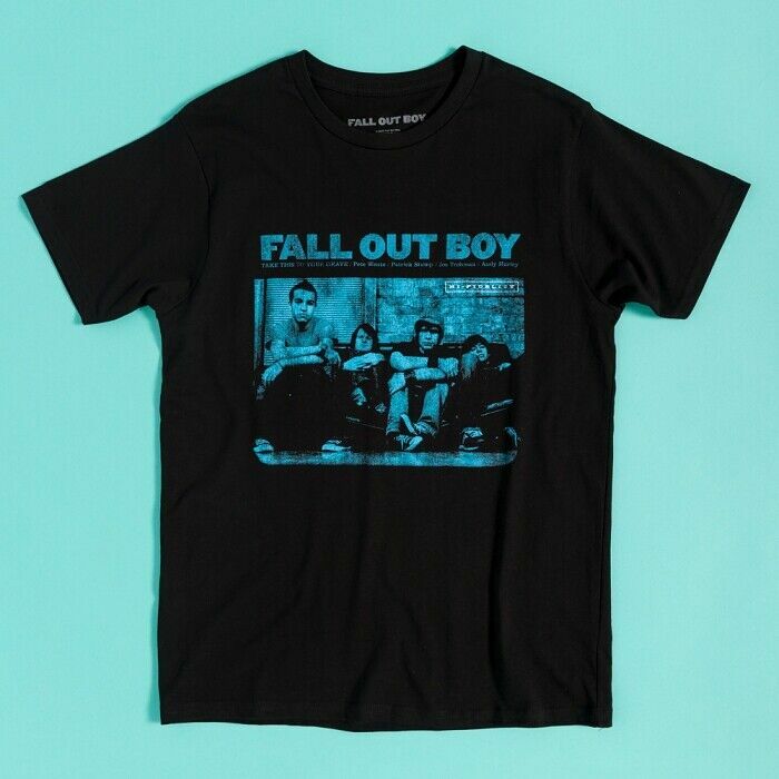 Grup band Fall Out Boy ambil ini ke kaus Black Anda: S,M,L,Xl,Xxl