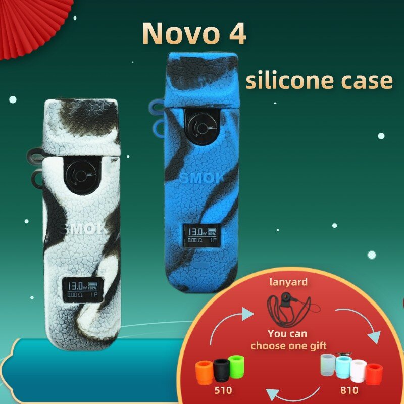 Nieuwe Siliconen Case Voor Novo 4 Beschermende Zachte Rubber Mouwen Shield Wrap Skin Shell 1 Pcs