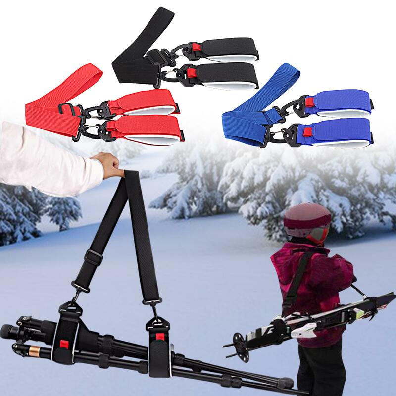 Tali pembawa Ski portabel memperbaiki sabuk dewasa anak-anak Snowboard membawa tali untuk