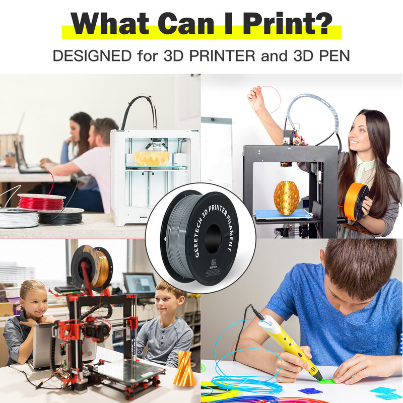 GEEETECH 1KG 1,75mm TPU Filament Flexible material für 3D Drucker übersee lager schnelle versand