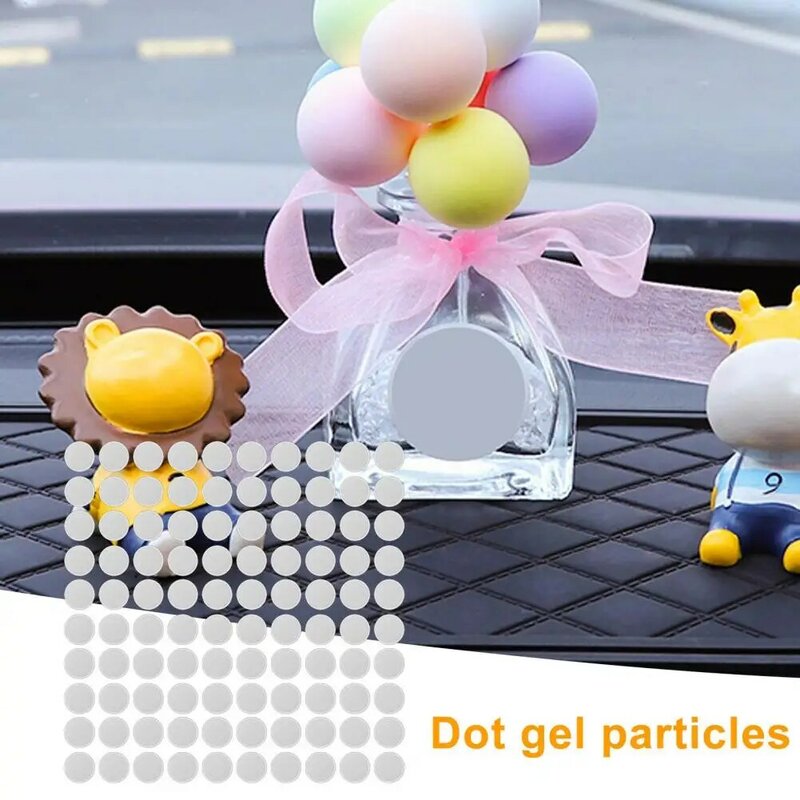 Universal Sticky Dots 100pcs Double Sticky Dots High Strong Viscosity Removable Adhesive Dots Ideal for Diy Projects No Residue