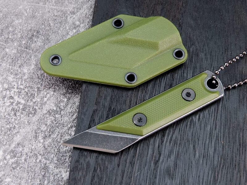 Eafengrow C1146 coltello a lama fissa 440C lama G10 manico EDC coltello da collo per attrezzi da campeggio escursionismo pesca con guaina kydex