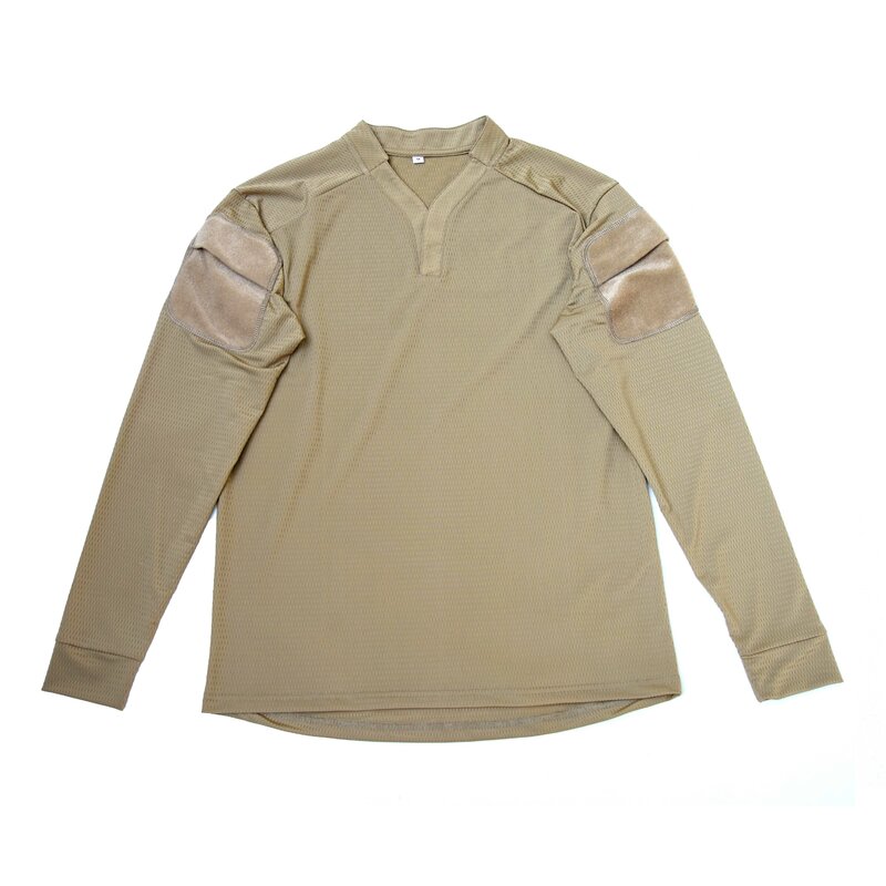 SMTP002 US-DEGRU estilo tático velocidade estilo rugby camisa, secagem rápida, respirável, mangas compridas t-shirt