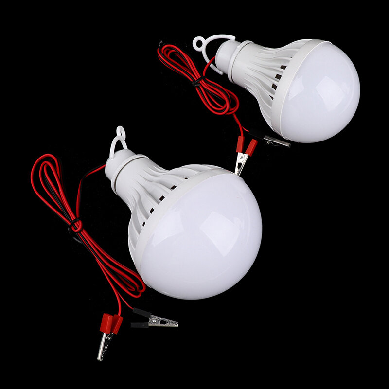 Lámpara LED portátil de 12V, luz colgante de noche para tienda de campaña al aire libre, 9W y 12W