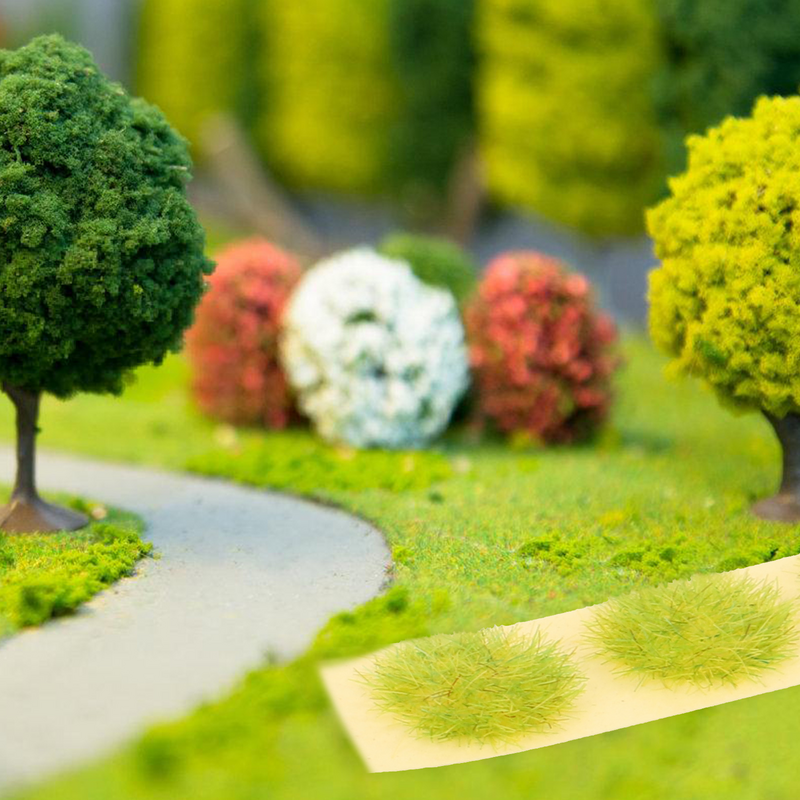 3 шт. искусственная маленькая тряпка, миниатюрное ландшафтное украшение, растения, растения, пластиковая трава, растительность