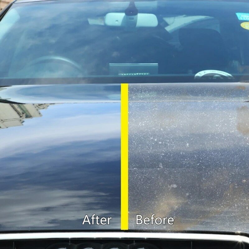 Limpiador parabrisas coche, eliminador película aceite vidrio para ventana coche, pulido vidrio, 2023