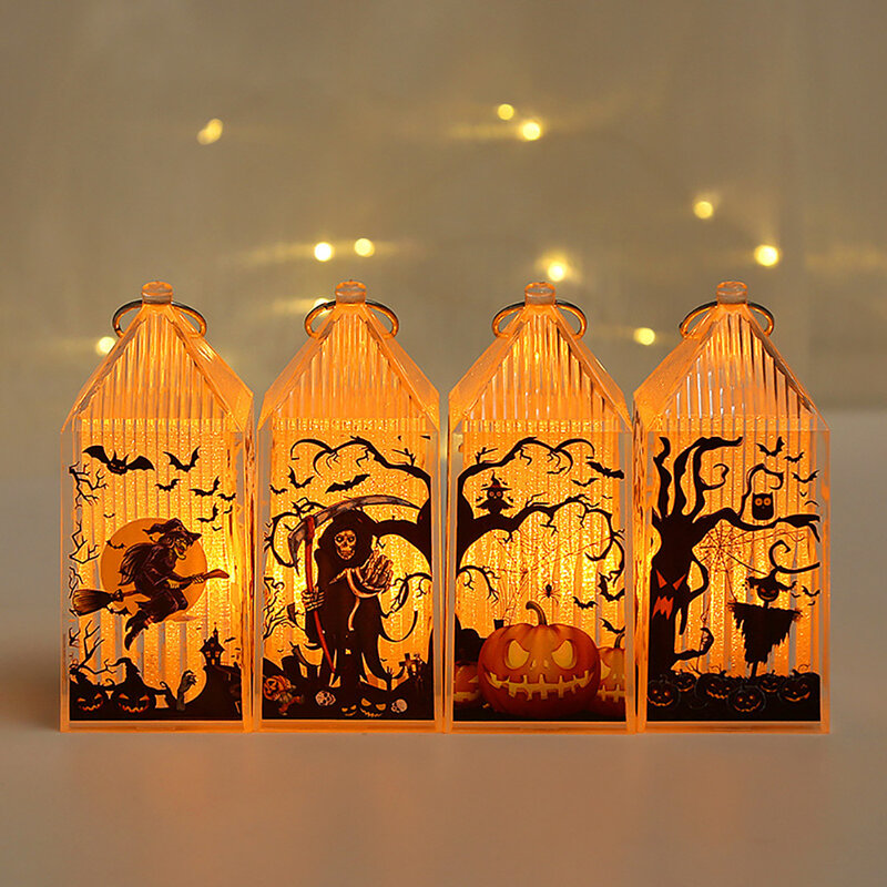 Lampion dynia LED w stylu Vintage Halloween dynia wisząca lampa przyjęcie świąteczne oświetlenie światło światło atmosfera lampa do dekoracja na zewnątrz domu