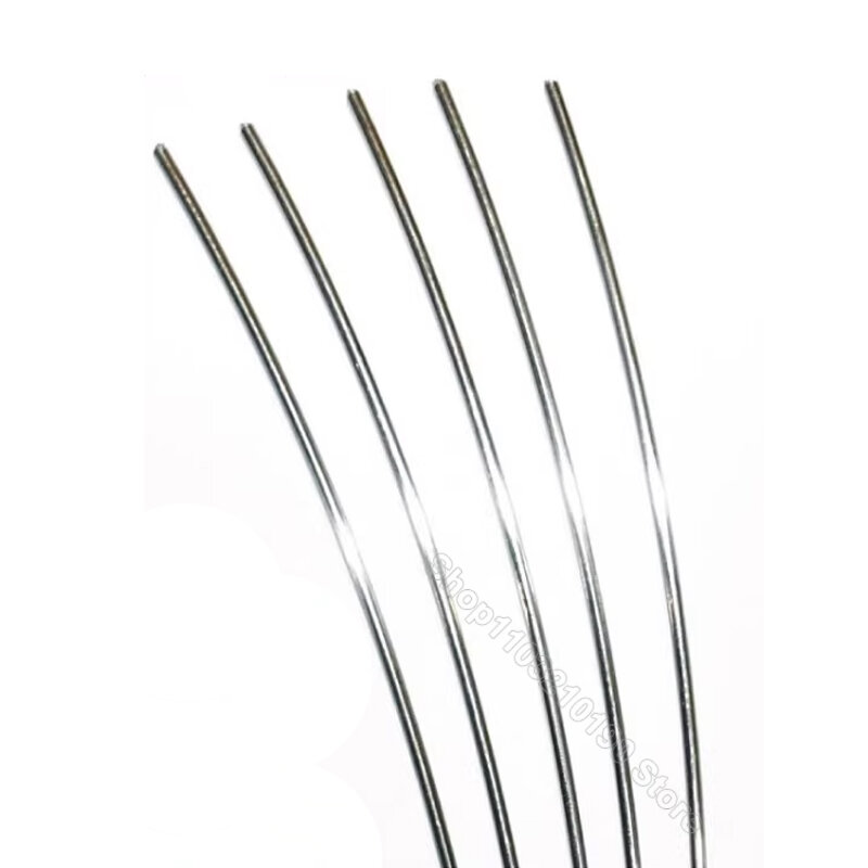 ステンレス鋼のスプリングワイヤー,304,0.4mm, 0.5mm, 0.6mm, 0.7mm, 0.8mm, 1mm, 1.2mm,および1.5mmの点滅1.8mm, 2mm, 1 m, 5 m, 10m