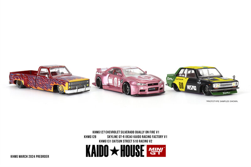 Mini GT para Kaido House x, Preorder, 1:64