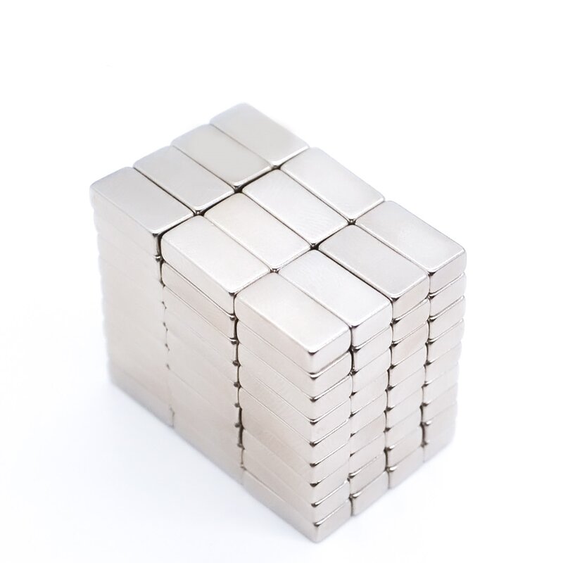 2/20/50/100/500/5000 Buah 10X3X2 Magnet Neodymium 10*3*2 Blok Magnet NdFeB Super Kuat Kuat Blok Imanes Magnetik Permanen