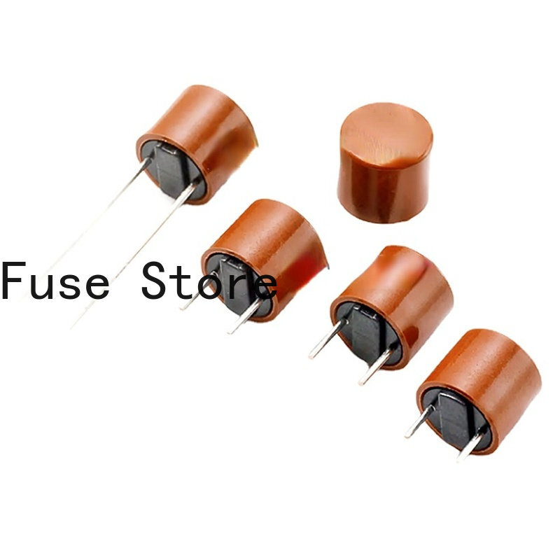 5PCS Cylindrical Slow-breaking Fuse TR5 Miniature  372/382 8*8MM T200mA 250V