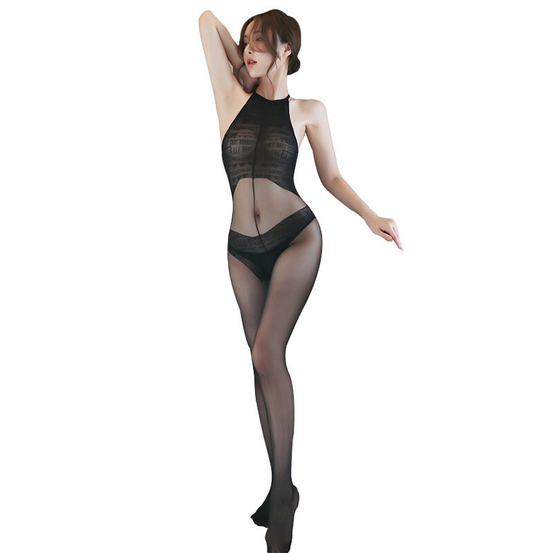 Sexy Sex Stockings Transparent Perspective Temptation Sex Underwear Passion Suit Jumpsuit Personalized Clothing Feelings Heat Up