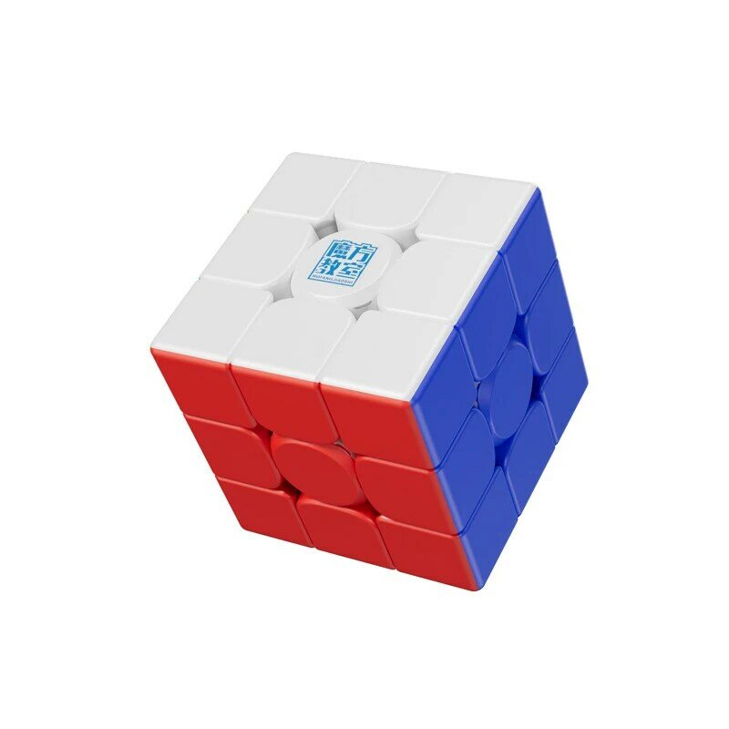 Baru 2023 MoYu RS3M V5 3X3 magnetik kubus ajaib kecepatan tanpa stiker mainan Fidget profesional RS3 M V5 Cubo Magico Puzzle