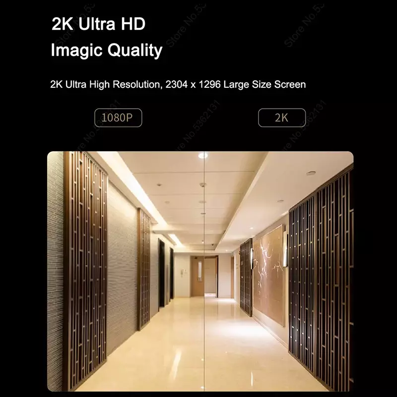 Youpin Smart Video campanello 2 Pro 2K Ultra HD visione notturna a infrarossi citofono bidirezionale WiFi campanello Smart Home campanello
