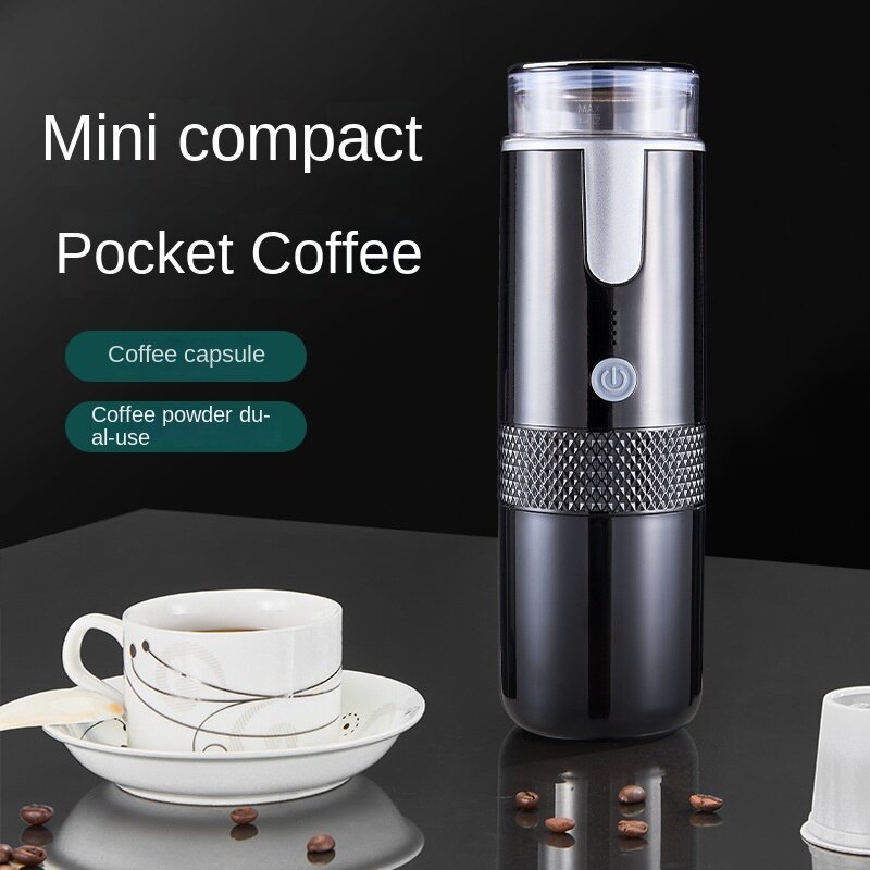 Przenośny bezprzewodowy ekspres do kawy amerykański styl kapsułka Espresso do domu w pełni automatyczny podróżny akumulator ręczny ekspres do kawy