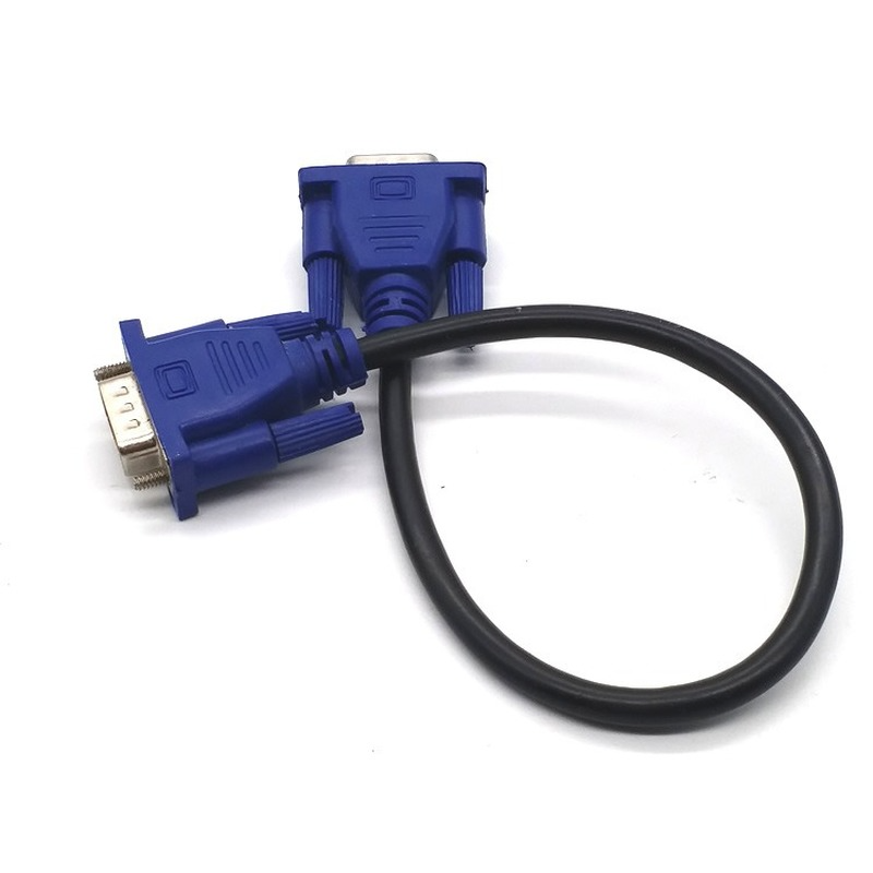 Удлинительный кабель VGA HD 15-контактный разъем «штырь-штырь» VGA-кабели, провод, провод, медный сердечник для ПК, монитора, проектора