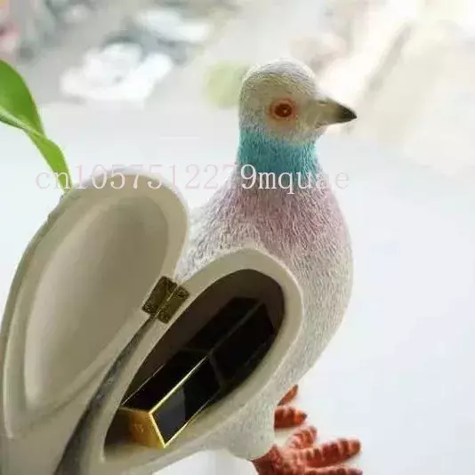 Bolso de embrague de paloma con adornos decorativos para el hogar, bolso versátil informal divertido y creativo