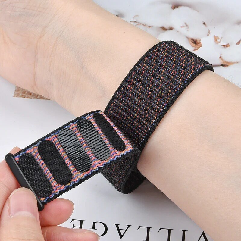Nylon loop band For Huawei band 7 strap accessories Smart watch replacement belt wristband Sport bracelet Huawei band 7 correa