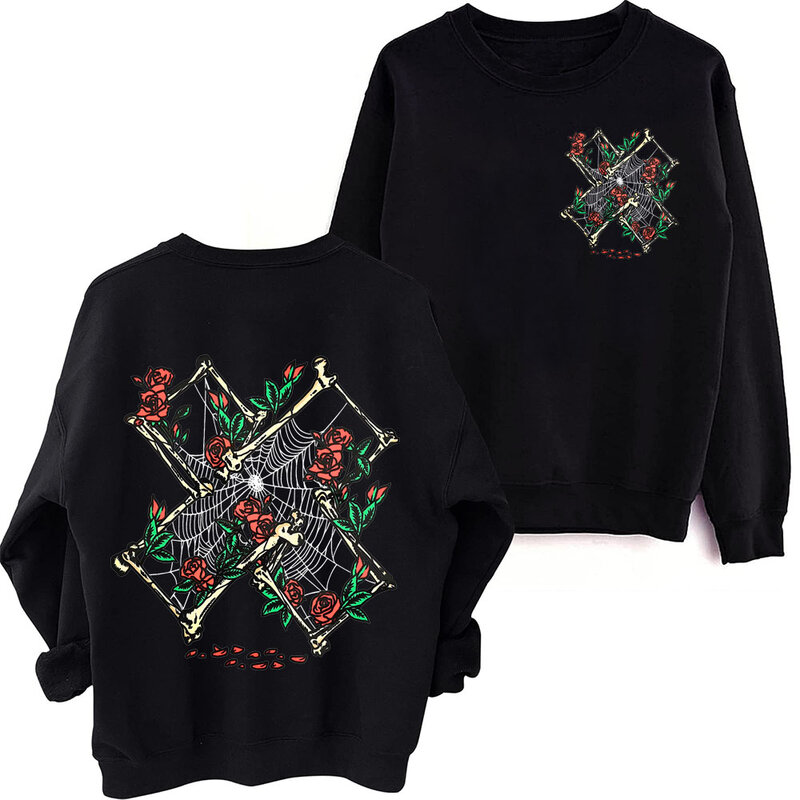 Xplr Grave Sweatshirt Harajuku Lange Mouw Oversized Populaire Muziek Hoodie Fans Cadeau