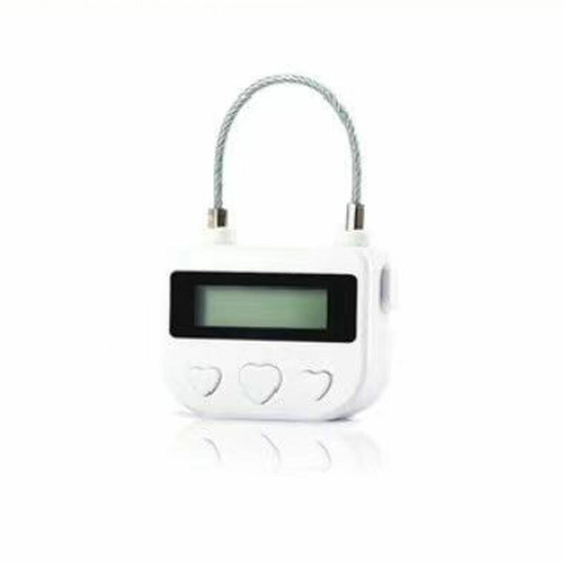 Умный таймер с ЖК-дисплеем, водонепроницаемый временной замок с USB-зарядкой, для путешествий, электронный